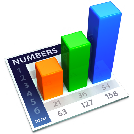 Social Bookmarks Icon Set NumbersIcon